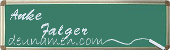 Anke Falger Visitenkarte